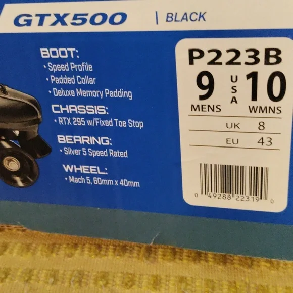 Pacer GTX500 skates - Picture 7 of 8